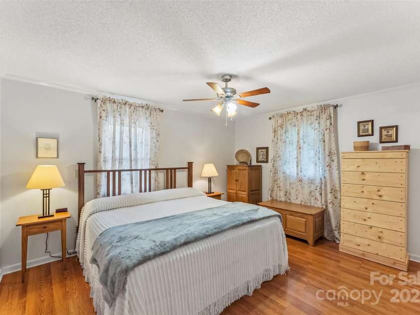 178 Herron Cove Road, Weaverville, NC 28787.  MLS# CAR4257698, YatesRealty ID 26072. Primary bedroom