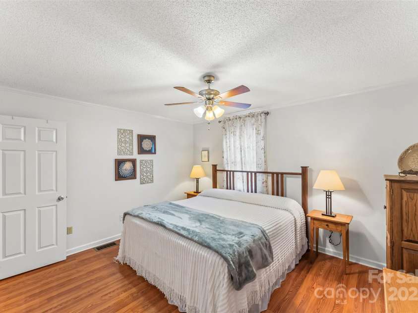 178 Herron Cove Road, Weaverville, NC 28787.  MLS# CAR4257698, YatesRealty ID 26072. Primary bedroom