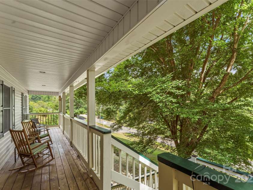178 Herron Cove Road, Weaverville, NC 28787.  MLS# CAR4257698, YatesRealty ID 26072. Relax on the covered porch