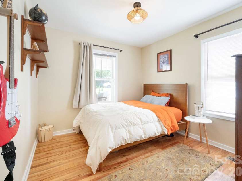 110 Le An Hurst Road, Asheville, NC 28803.  MLS# CAR4374231, YatesRealty ID 26073. Front Bedroom