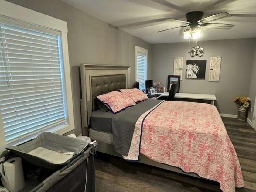 5111 Stockbridge Drive, Mount Holly, NC 28120.  MLS# CAR4353724, YatesRealty ID 26074. Lower Level Primary bedroom