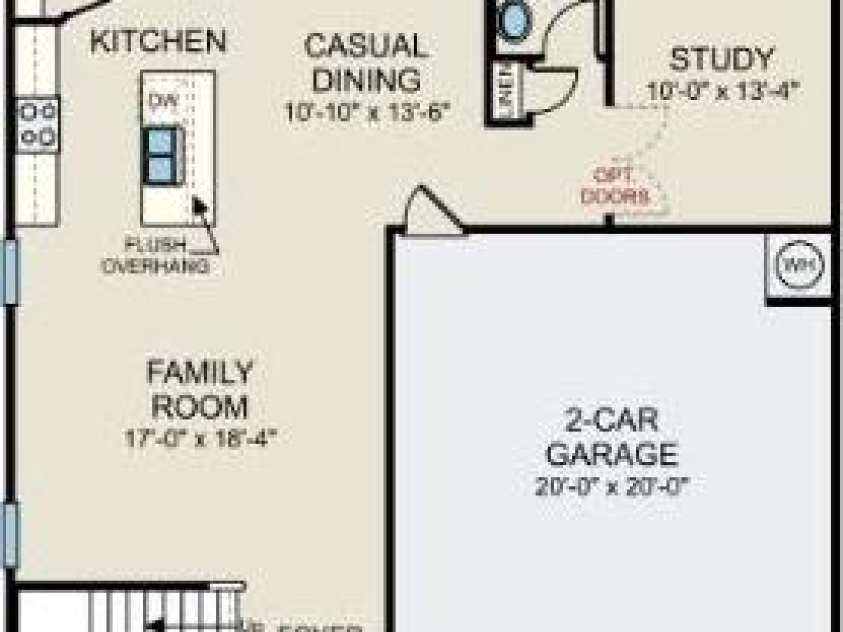 2670 Trawler Way, Kannapolis, NC 28083.  MLS# CAR4280041, YatesRealty ID 26079. *Representative Photo*Floorplan