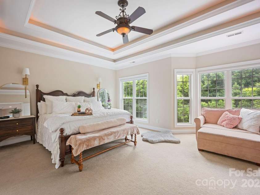 184 Melbourne Drive, Fort Mill, SC 29708.  MLS# CAR4270055, YatesRealty ID 26081. Primary Bedroom