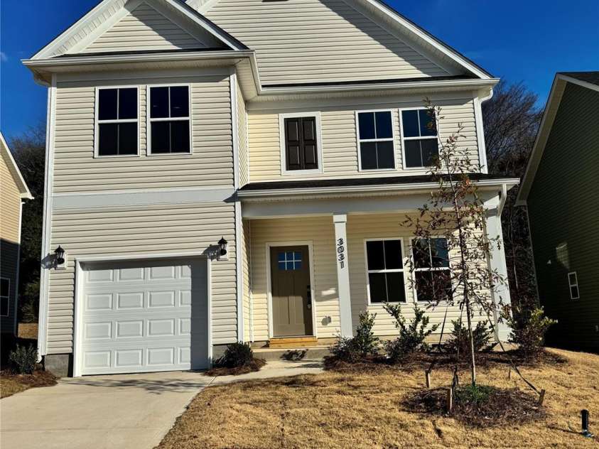 3031 Breslin Street, Charlotte, NC 28214.  MLS# CAR4277326, YatesRealty ID 26083. Front Elevation Willow A