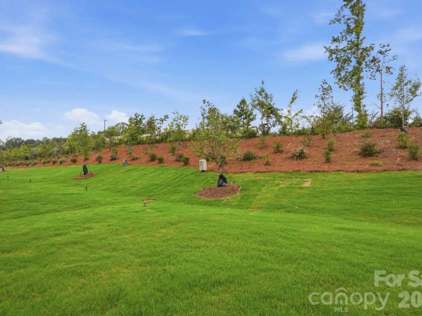114 Pointer Trail, Troutman, NC 28166.  MLS# CAR4387480, YatesRealty ID 26103. Backyard