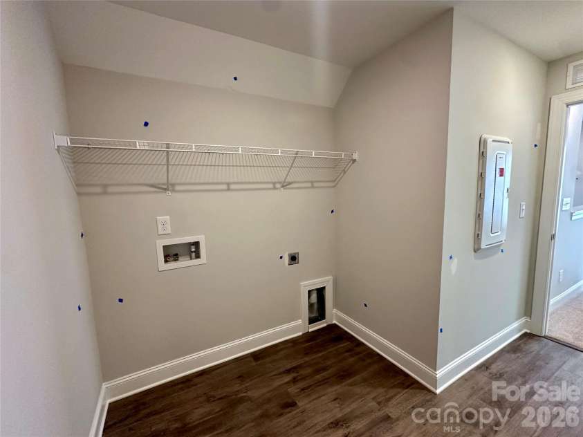 114 Pointer Trail, Troutman, NC 28166.  MLS# CAR4387480, YatesRealty ID 26103. Laundry Room