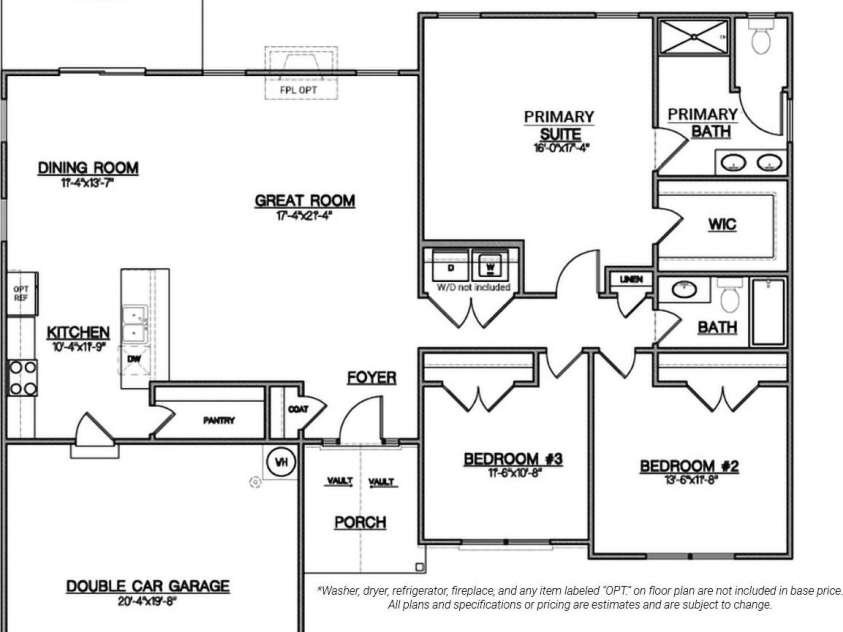 130 Windstone Crossing Trail, Troutman, NC 28166.  MLS# CAR4387073, YatesRealty ID 26113. Bayport floor plan, which will be garage left on this lot