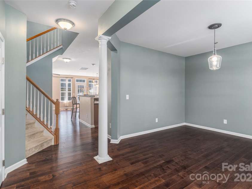 1027 Writers Way, Cornelius, NC 28031.  MLS# CAR4275170, YatesRealty ID 26124. Office room would also be great sitting room or playroom.