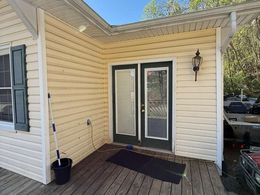 880 Main Street, Marion, NC 28752.  MLS# CAR4372624, YatesRealty ID 26125. Kitchen door