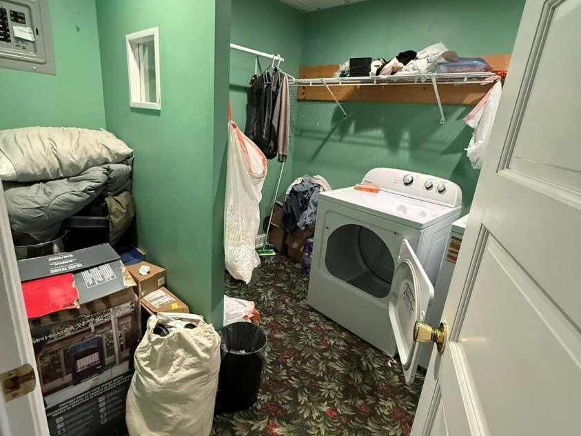 880 Main Street, Marion, NC 28752.  MLS# CAR4372624, YatesRealty ID 26125. Laundry room