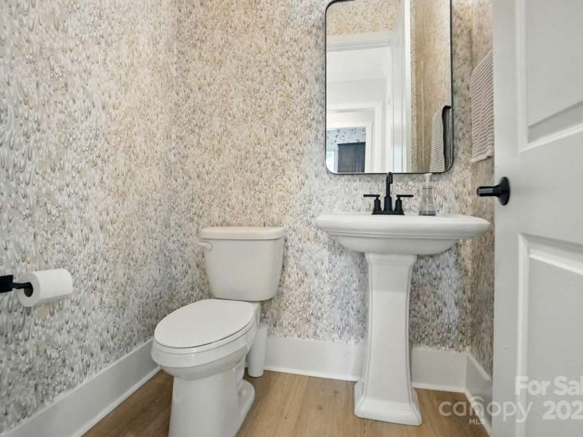 7818 Russell Road, Indian Trail, NC 28079.  MLS# CAR4314616, YatesRealty ID 26129. Half bath on main