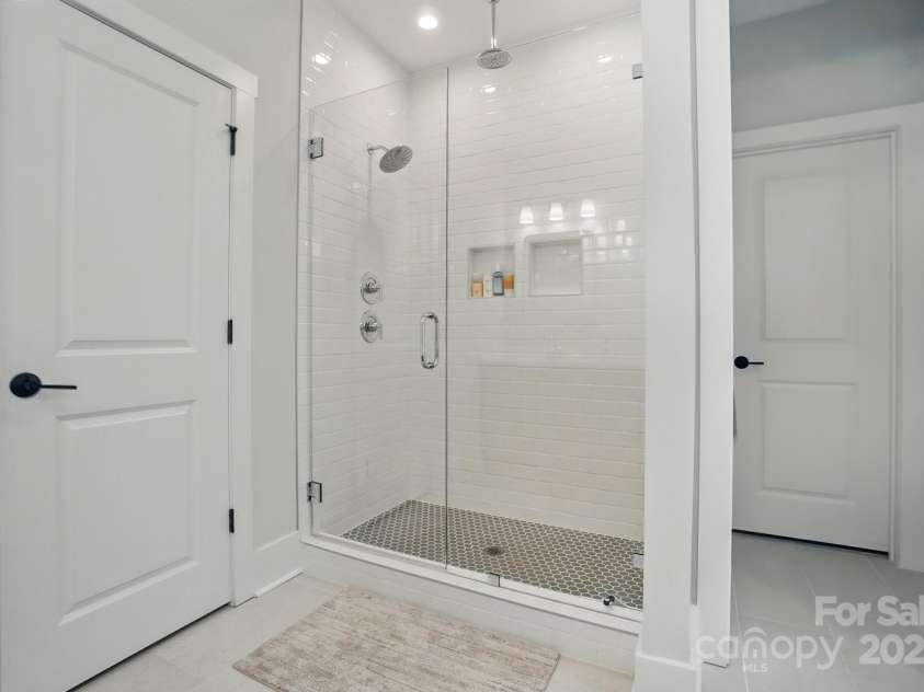 7818 Russell Road, Indian Trail, NC 28079.  MLS# CAR4314616, YatesRealty ID 26129. Upgraded shower w/rainfall shower head