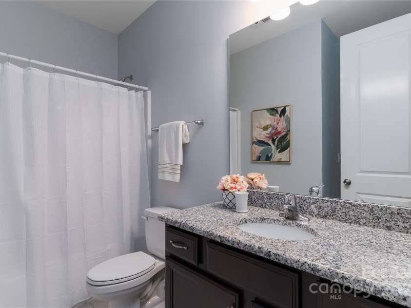 108 Hillston Lane, Mooresville, NC 28115.  MLS# CAR4221088, YatesRealty ID 26133. Hallway bathroom