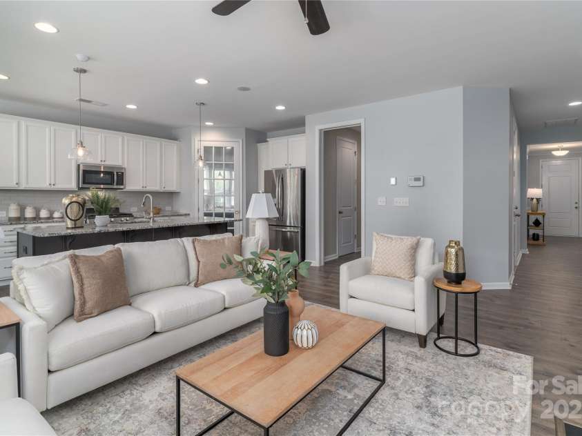 108 Hillston Lane, Mooresville, NC 28115.  MLS# CAR4221088, YatesRealty ID 26133. Living room