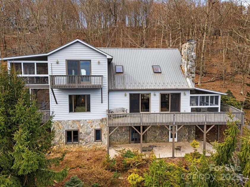 646 Overlook Drive, Mars Hill, NC 28754.  MLS# CAR4224673, YatesRealty ID 2614. Birds Eye View