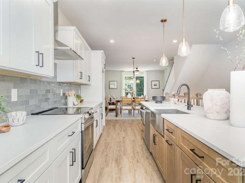 204 Mattoon Street, Charlotte, NC 28216.  MLS# CAR4249486, YatesRealty ID 26146. Representational Staged Photo from 208 Mattoon