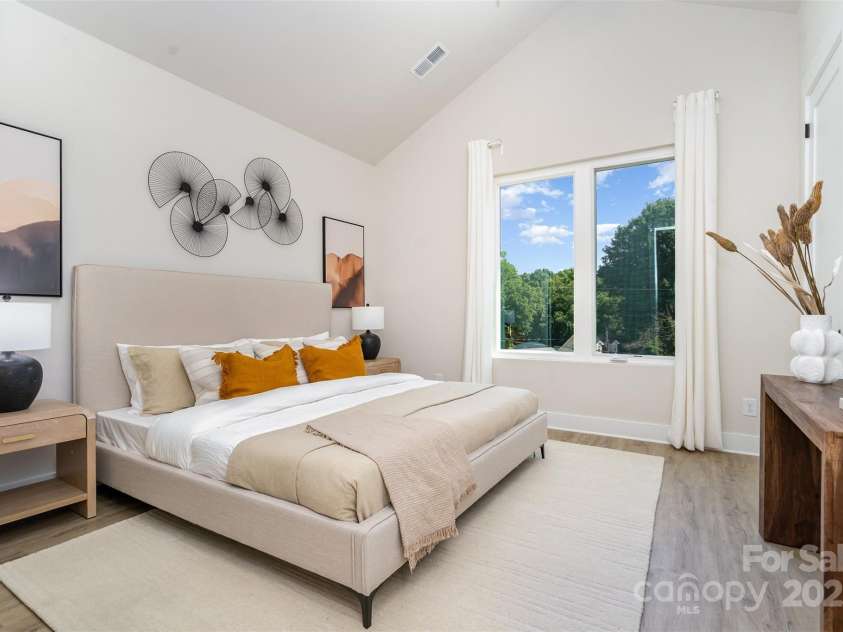 204 Mattoon Street, Charlotte, NC 28216.  MLS# CAR4249486, YatesRealty ID 26146. Representational Staged Photo from 208 Mattoon