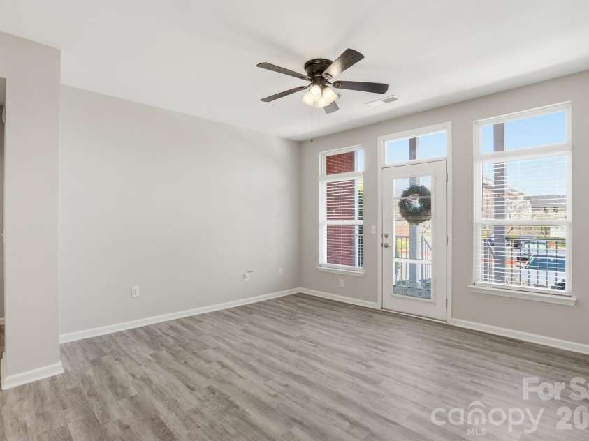 6112 Creft Circle, Indian Trail, NC 28079.  MLS# CAR4364252, YatesRealty ID 26151. Back Entrance/Family Room