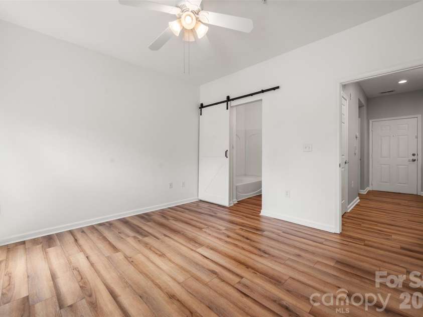 6112 Creft Circle, Indian Trail, NC 28079.  MLS# CAR4416294, YatesRealty ID 26151. Secondary bedroom & hallway