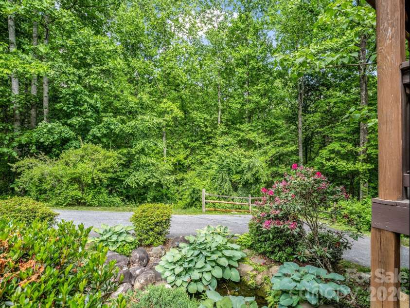 165 Dream Road, Hendersonville, NC 28792.  MLS# CAR4383909, YatesRealty ID 26155. Water feature turns on and off with a switch!