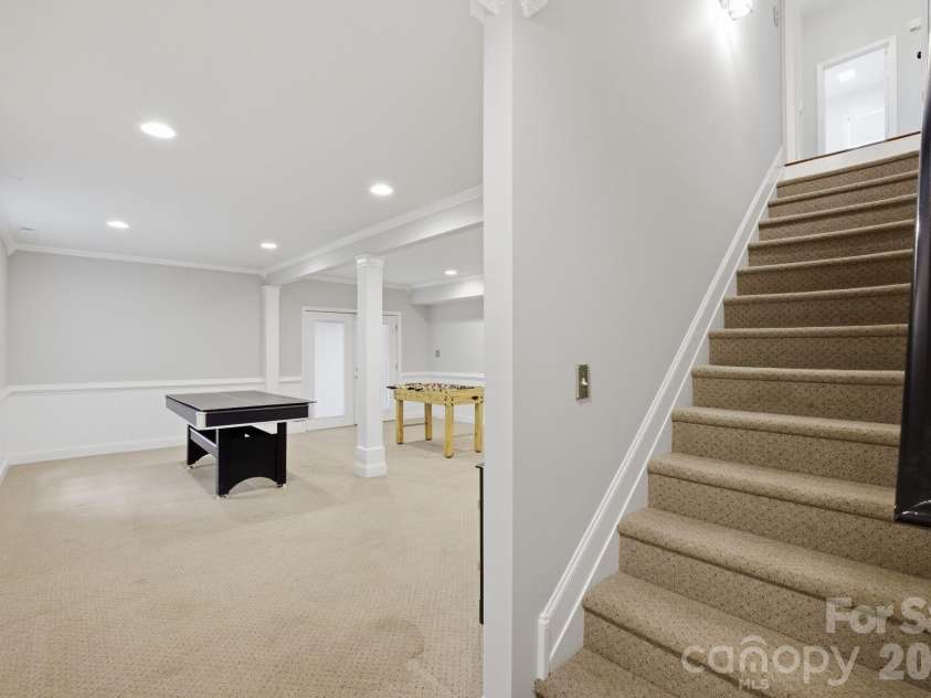 424 Mountain Harbor Drive, Lexington, NC 27292.  MLS# CAR4380660, YatesRealty ID 26156. Finished Basement