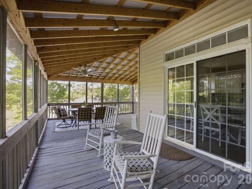 424 Mountain Harbor Drive, Lexington, NC 27292.  MLS# CAR4380660, YatesRealty ID 26156. Screened in porch