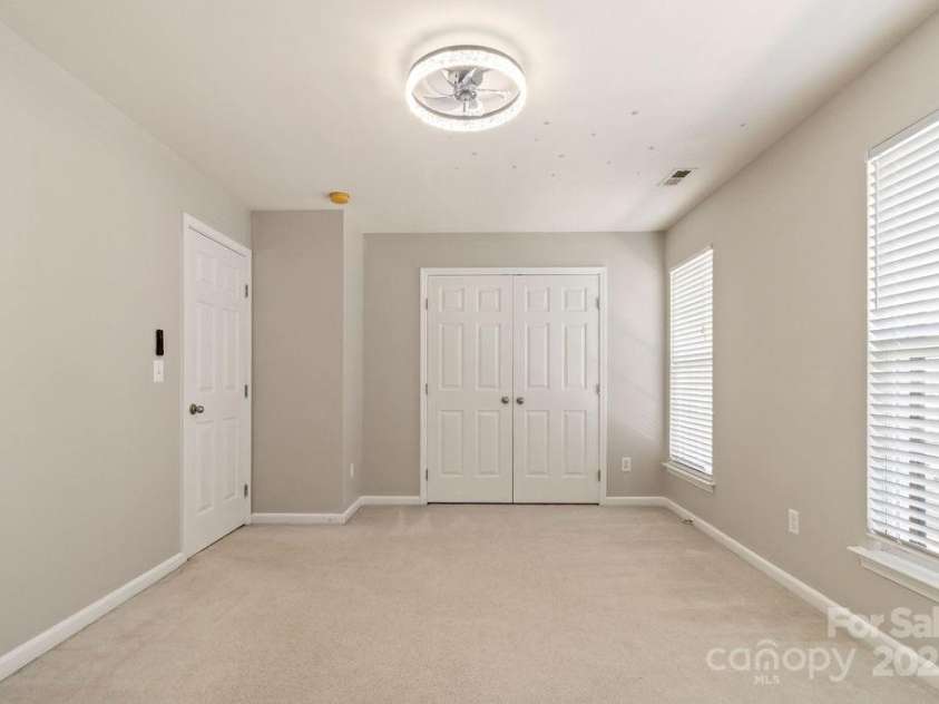 12207 Jessica Place, Charlotte, NC 28269.  MLS# CAR4235868, YatesRealty ID 26157. Bedroom 2 with walk-in Closet