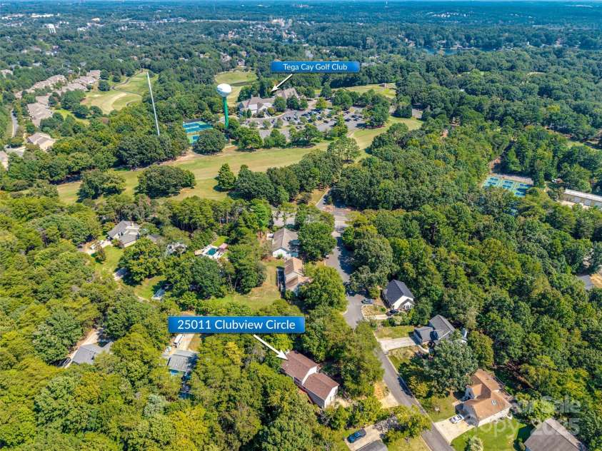 25011 Club View Drive, Tega Cay, SC 29708.  MLS# CAR4299722, YatesRealty ID 2616. 