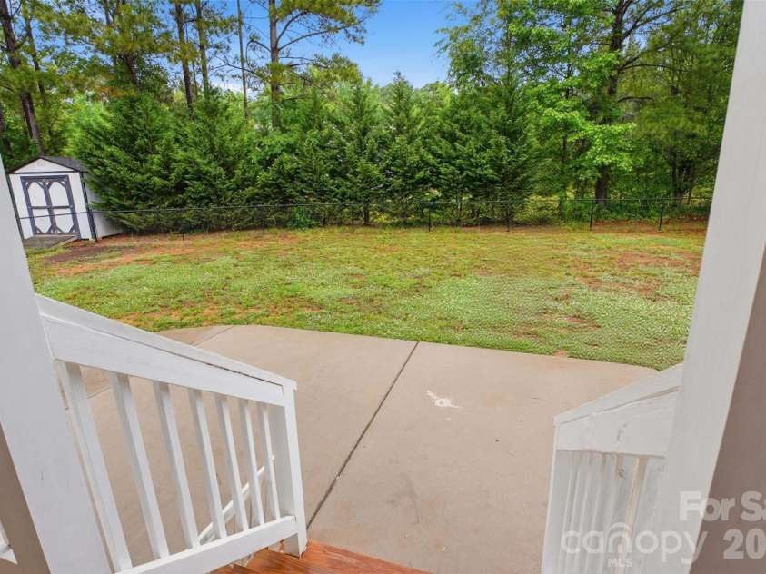 810 Tirzah Road, York, SC 29745.  MLS# CAR4381454, YatesRealty ID 26163. Back Porch