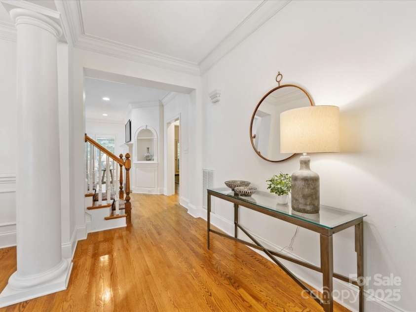 1420 Sterling Road, Charlotte, NC 28209.  MLS# CAR4251543, YatesRealty ID 26166. Look at the hardwood floors