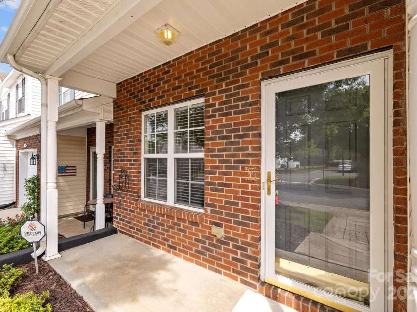 104 Clydesdale Court, Matthews, NC 28104.  MLS# CAR4252630, YatesRealty ID 26167. Covered Front Porch