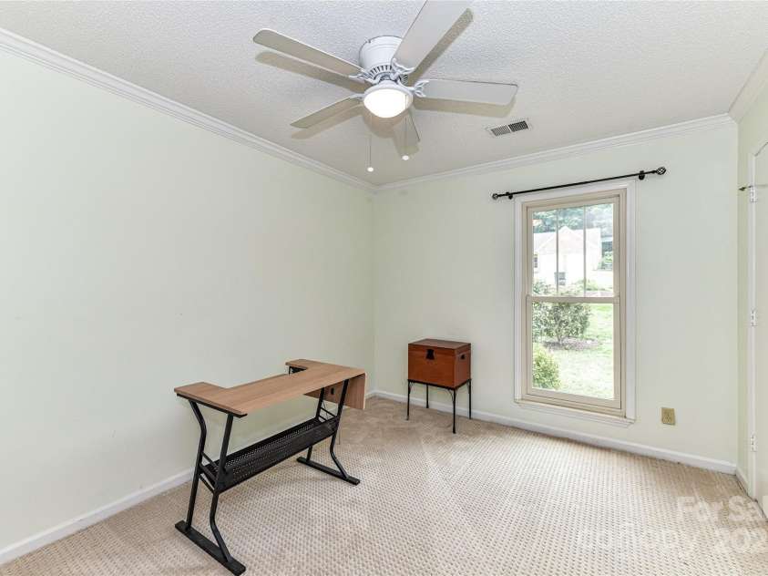10213 Conistan Place, Cornelius, NC 28031.  MLS# CAR4223056, YatesRealty ID 26169. Second bedroom that could be used as an office