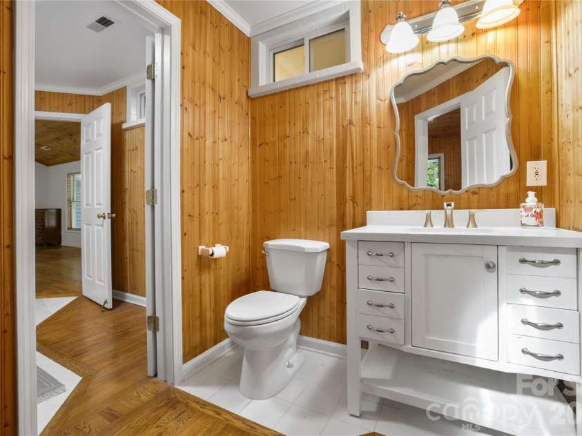 645 Fork Creek Road, Saluda, NC 28773.  MLS# CAR4398267, YatesRealty ID 26169. Master Bath