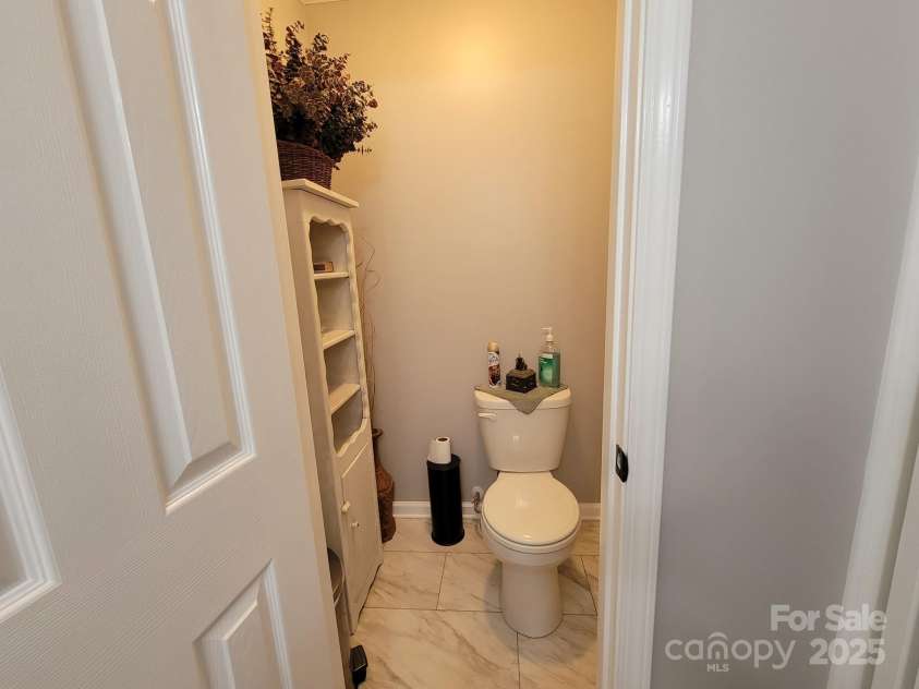 854 Silver Fox Drive, Concord, NC 28025.  MLS# CAR4251256, YatesRealty ID 26171. Very private water closet.