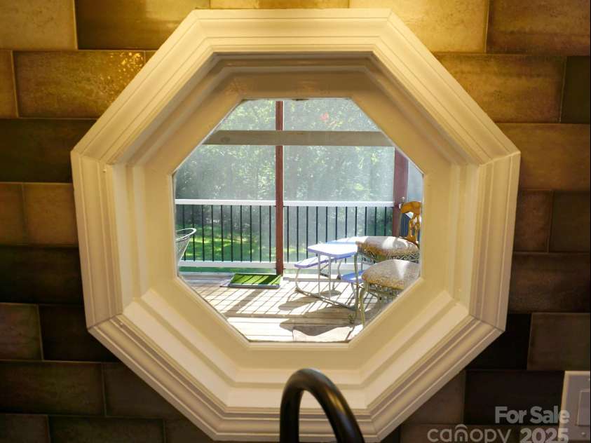 854 Silver Fox Drive, Concord, NC 28025.  MLS# CAR4251256, YatesRealty ID 26171. View from the kitchen sink.