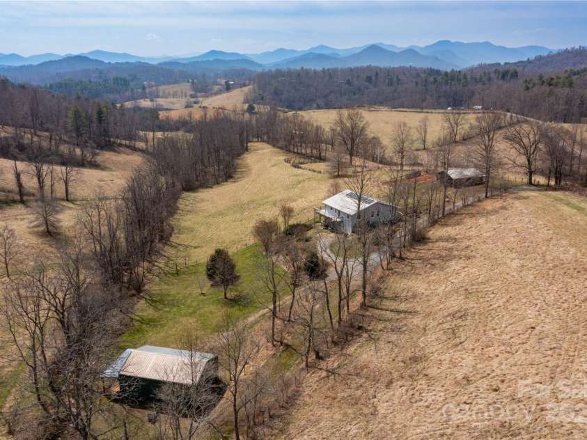 1510 Graham Road, Marshall, NC 28753.  MLS# CAR4241264, YatesRealty ID 26172. Aerial Views