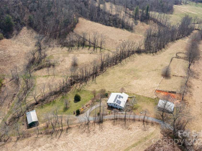 1510 Graham Road, Marshall, NC 28753.  MLS# CAR4241264, YatesRealty ID 26172. Aerial Views