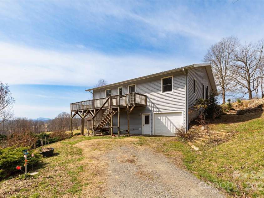 1510 Graham Road, Marshall, NC 28753.  MLS# CAR4241264, YatesRealty ID 26172. Rear Exterior