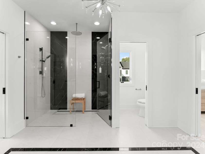 5428 Carmel Road, Charlotte, NC 28226.  MLS# CAR4189803, YatesRealty ID 26176. Primary Bath Shower