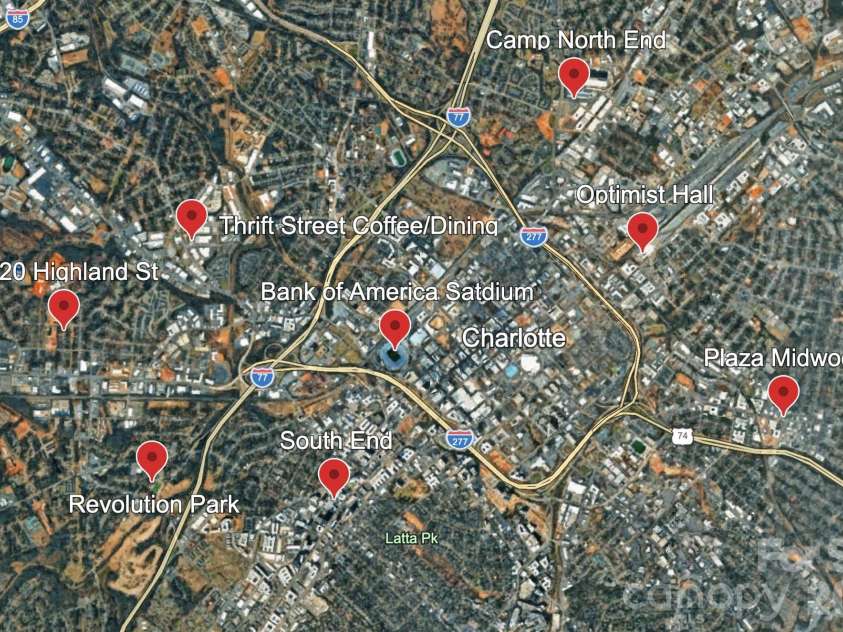2120 Highland Street, Charlotte, NC 28208.  MLS# CAR4373959, YatesRealty ID 26178. 