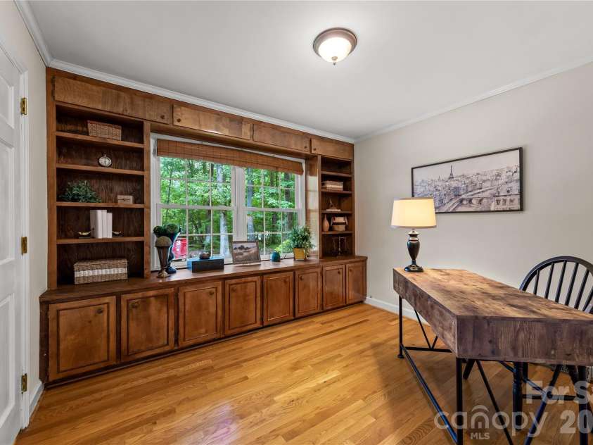 2038 Skyway Drive, Monroe, NC 28110.  MLS# CAR4387550, YatesRealty ID 26192. Study off of Living Room