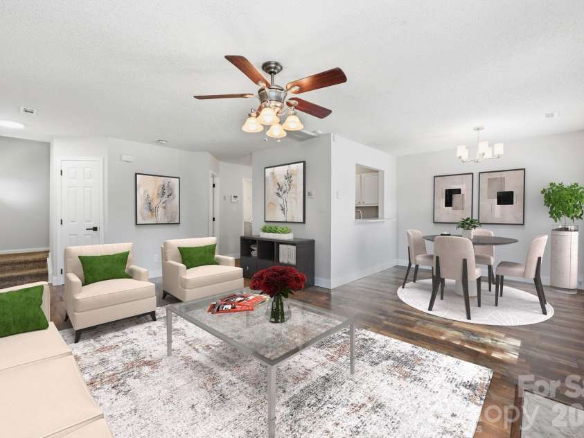 6912 Alanbrook Road, Charlotte, NC 28215.  MLS# CAR4387607, YatesRealty ID 26194. Living Area