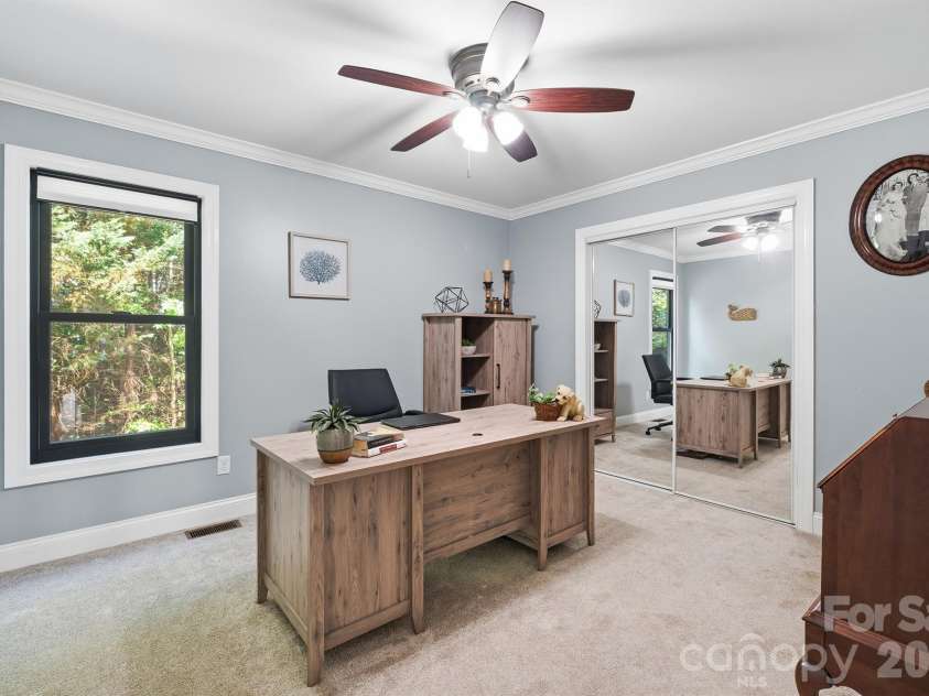 2549 Lake Shore Road, Denver, NC 28037.  MLS# CAR4385563, YatesRealty ID 26196. Third bedroom being used as an office