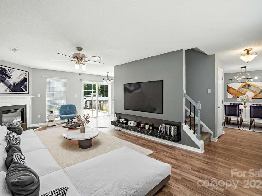 7442 Sparkleberry Drive, Indian Trail, NC 28079.  MLS# CAR4268533, YatesRealty ID 26197. Virtually staged