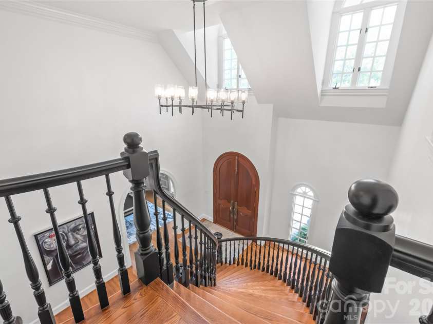 5400 Challisford Lane, Charlotte, NC 28226.  MLS# CAR4383848, YatesRealty ID 26209. Stairs