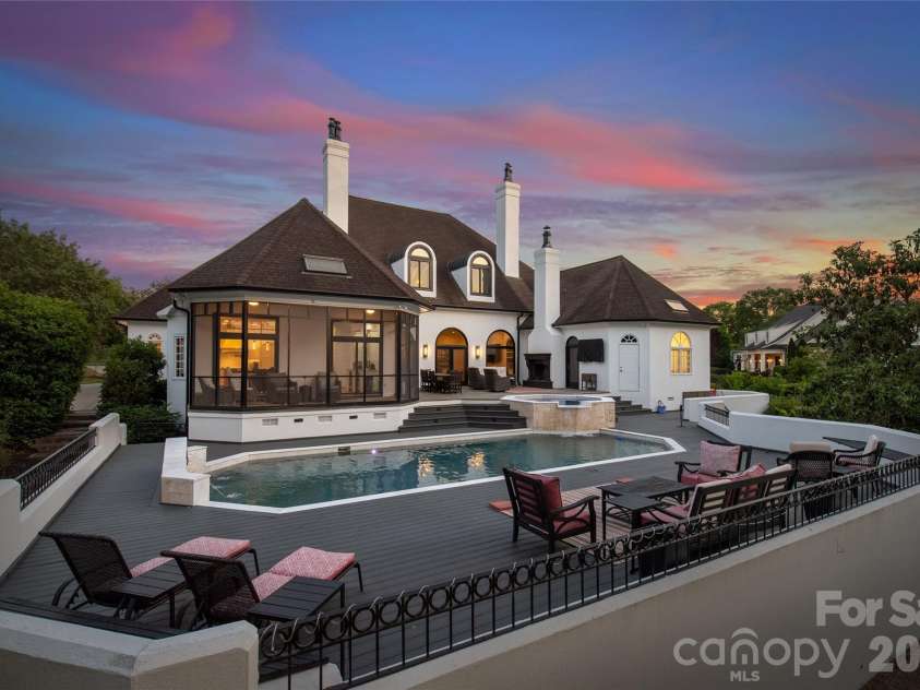 5400 Challisford Lane, Charlotte, NC 28226.  MLS# CAR4383848, YatesRealty ID 26209. Under the Night Sky