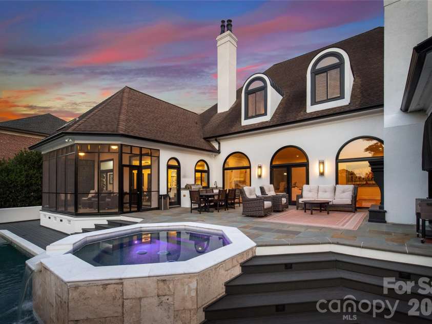 5400 Challisford Lane, Charlotte, NC 28226.  MLS# CAR4383848, YatesRealty ID 26209. Under the Night Sky