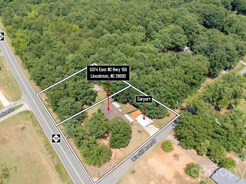 5374 NC 150 Highway, Lincolnton, NC 28092.  MLS# CAR4397792, YatesRealty ID 26215. 