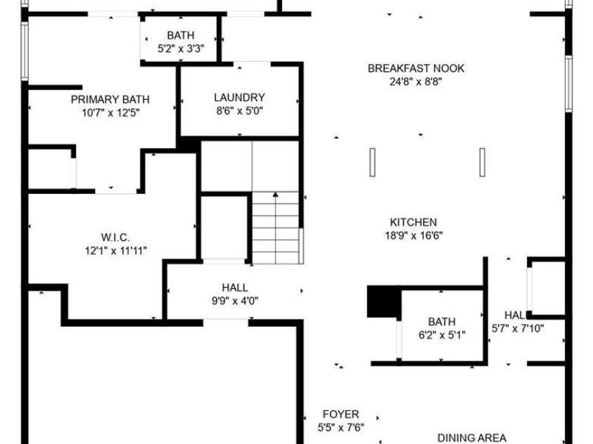 7604 Tanglewood Way, Denver, NC 28037.  MLS# CAR4258922, YatesRealty ID 26216. First Floor
