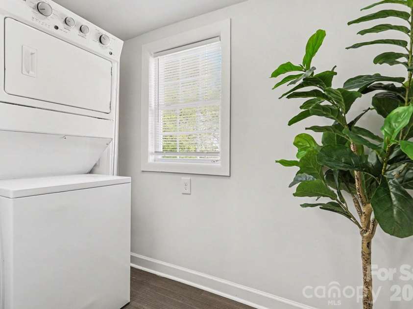 28 2nd Street, Cramerton, NC 28032.  MLS# CAR4357409, YatesRealty ID 26217. Laundry room and. additional storage.